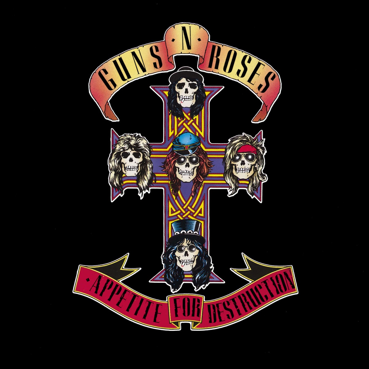 کاور آلبوم Appetite For Destruction