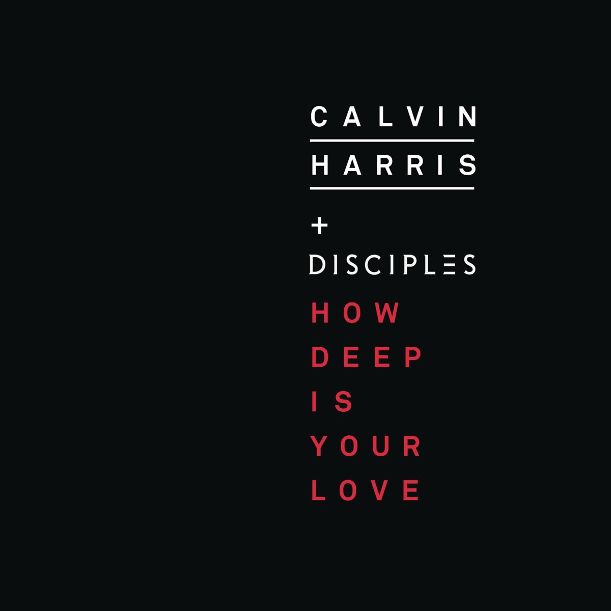 کاور How Deep Is Your Love - Single