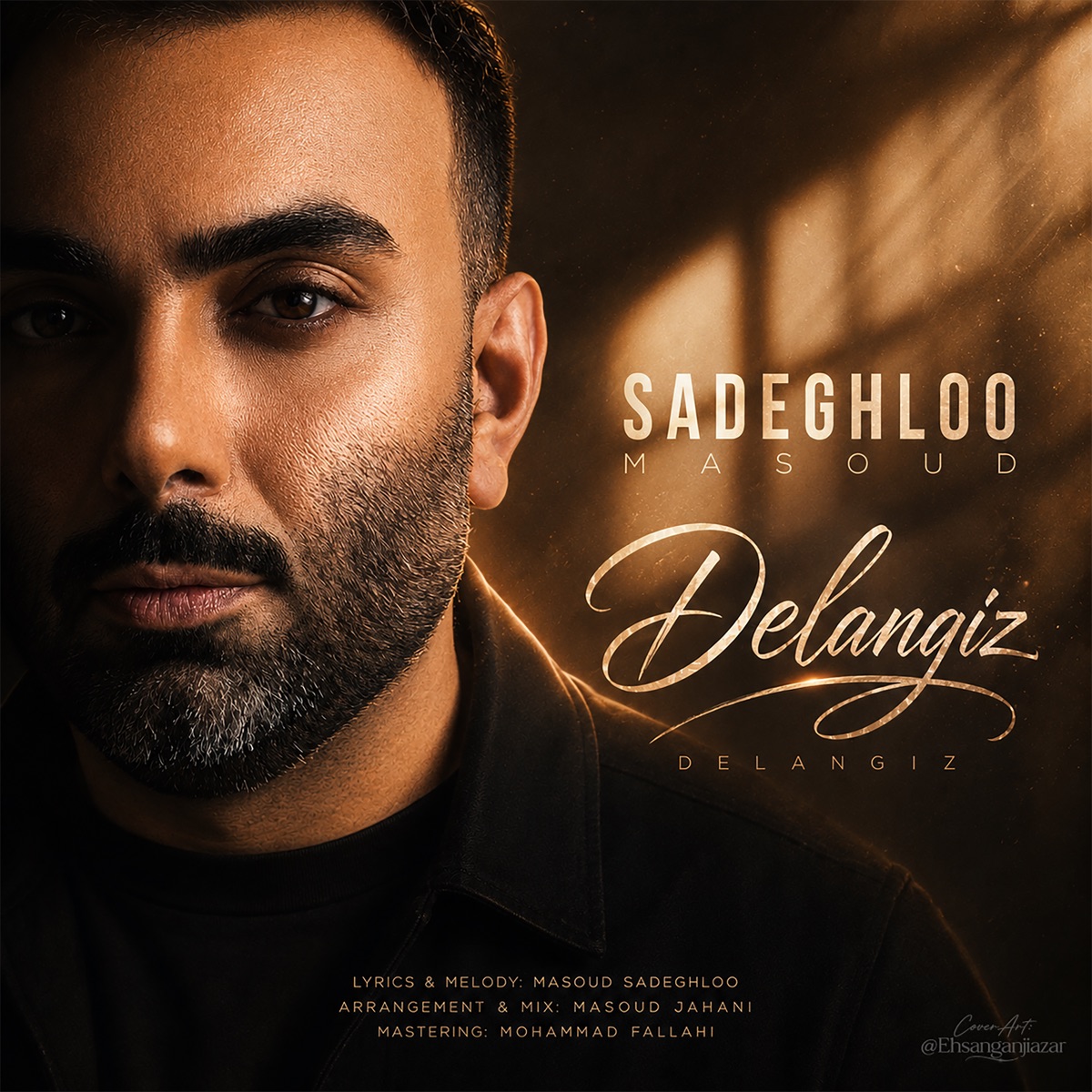 کاور آهنگ Delangiz از Masoud Sadeghloo
