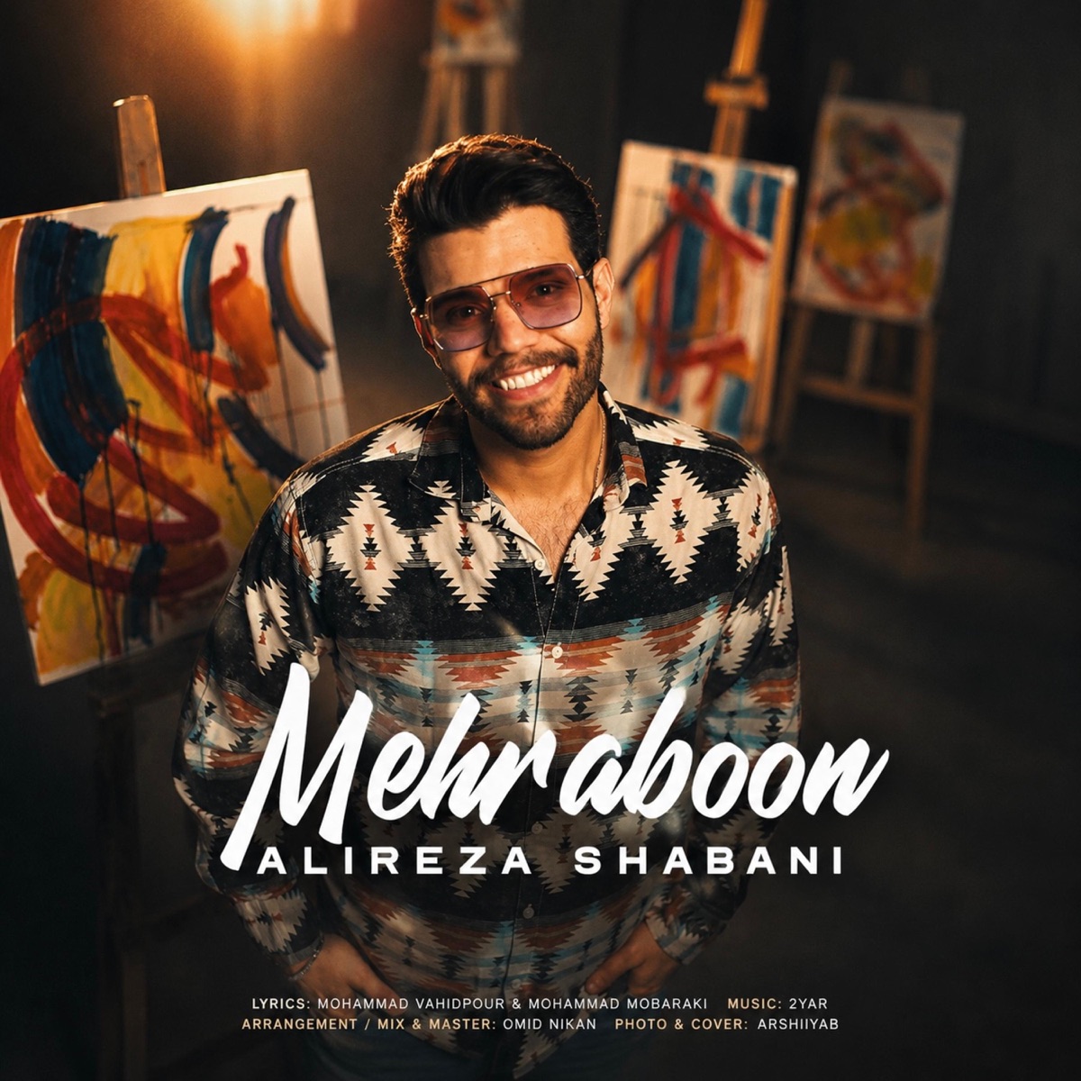 کاور آهنگ Mehraboon از Alireza Shabani