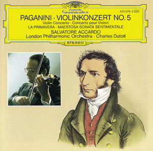 کاور آهنگ La Primavera - Sonata for Violin and Orchestra in A Major, MS. 73 از Niccolò Paganini
