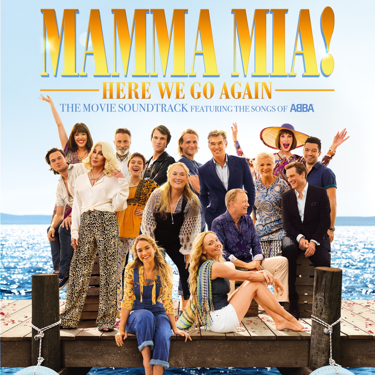 کاور آلبوم Mamma Mia! Here We Go Again (The Movie Soundtrack feat. the Songs of ABBA)