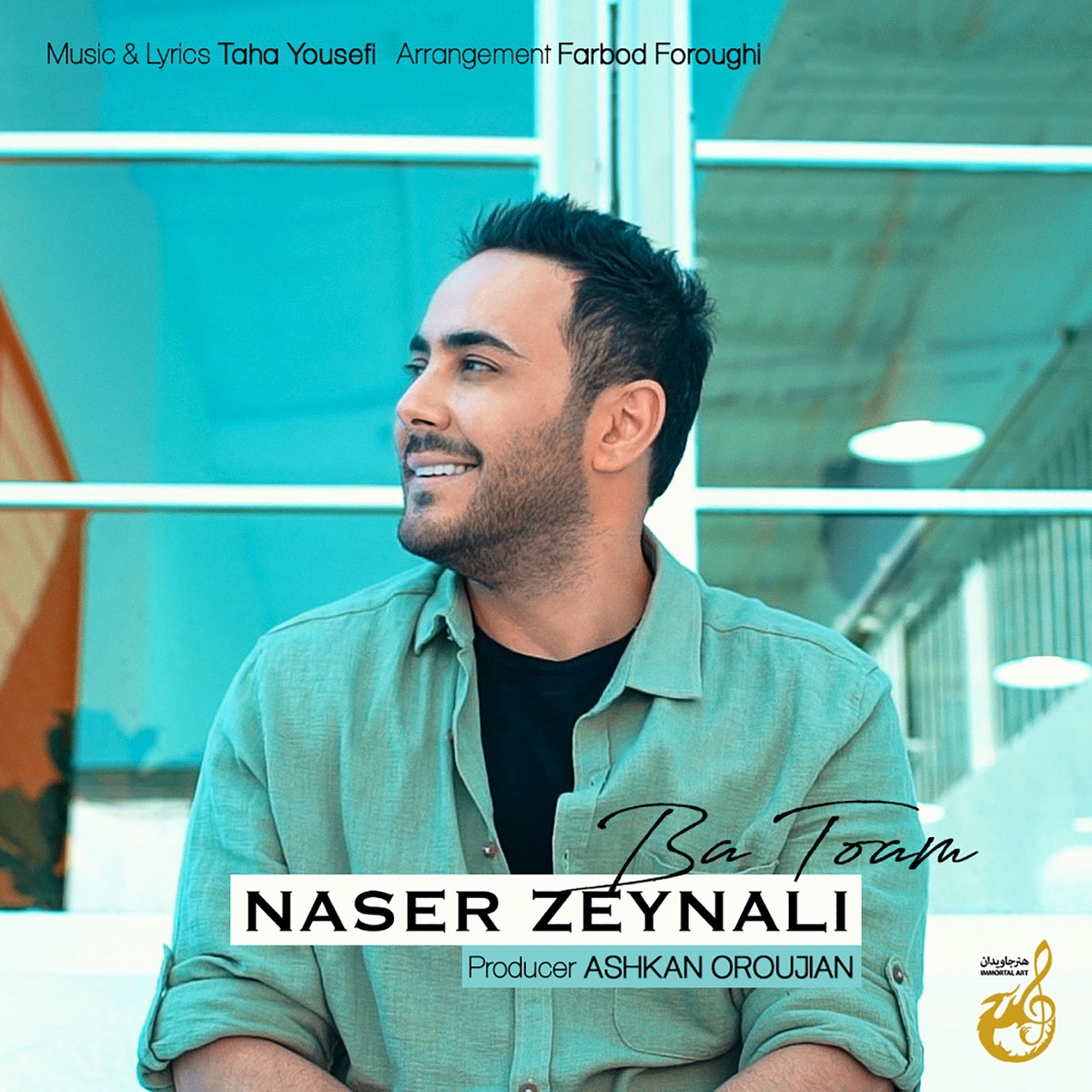 کاور آهنگ Ba Toam از Naser Zeynali