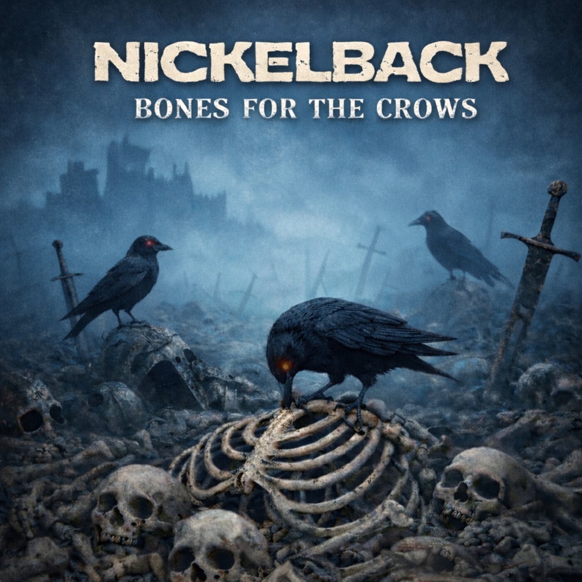 کاور آهنگ Bones For The Crows از نیکل‌بک