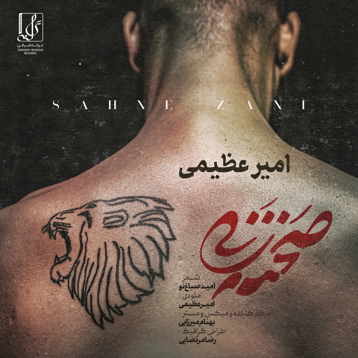 کاور Sahne Zani - Single