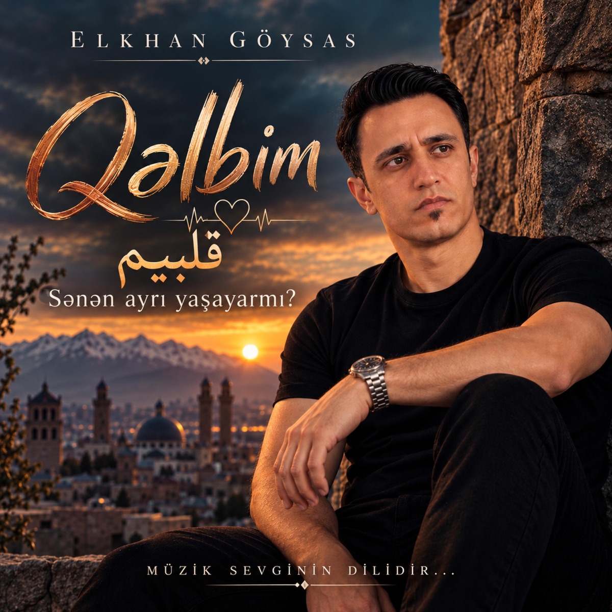کاور آلبوم Qəlbim - Single