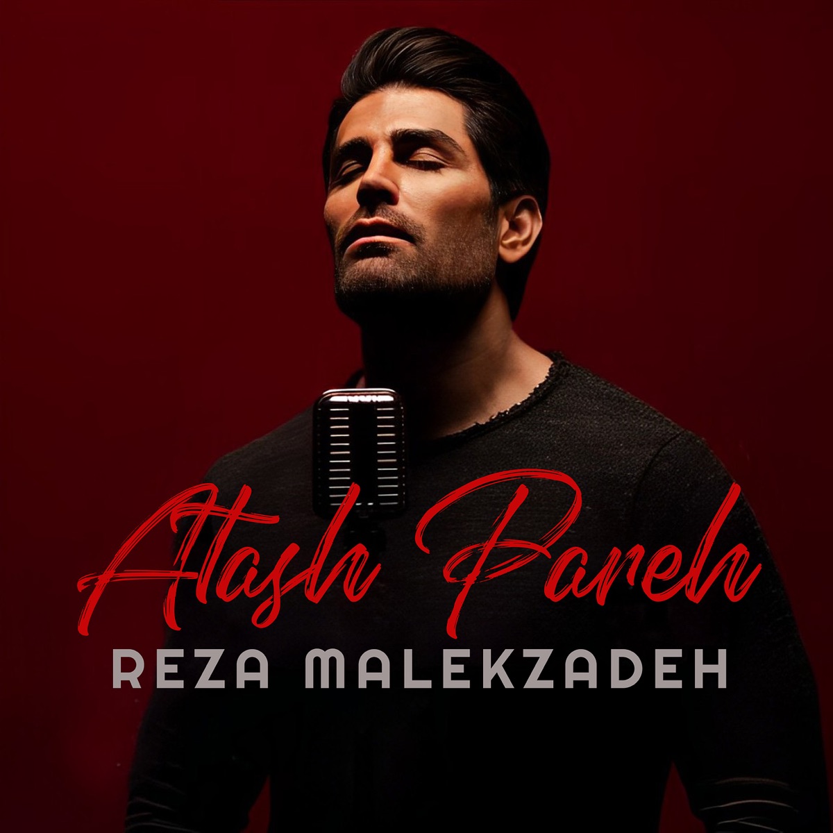 کاور آهنگ Atash Pareh از رضا ملکزاده