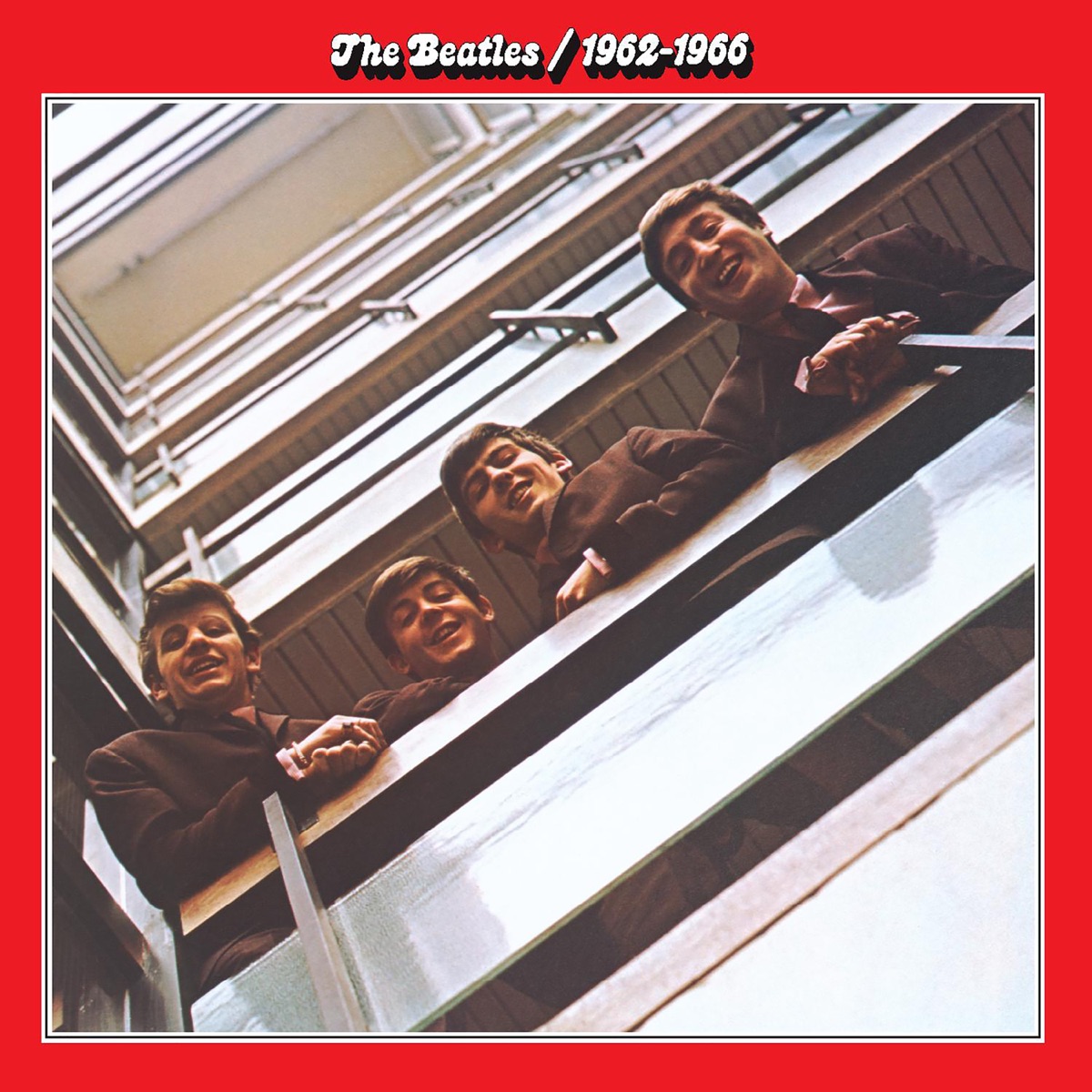 کاور The Beatles 1962-1966 (The Red Album)